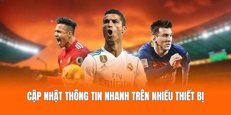 Cập nhật thông tin nhanh trên nhiều thiết bị